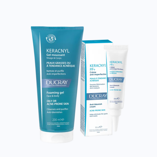 DUCRAY Duo anti-imperfections pour peaux grasses & acneiques Keracnyl