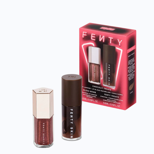 FENTY BEAUTY Coffret Duo Huile à lèvres et Gloss Hot Chocolit
