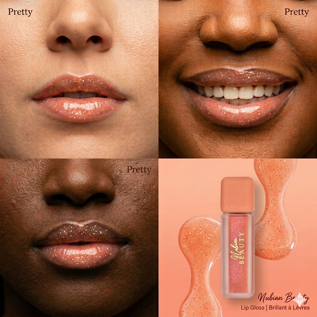 NUBIAN BEAUTY Gloss à lèvres hydratant