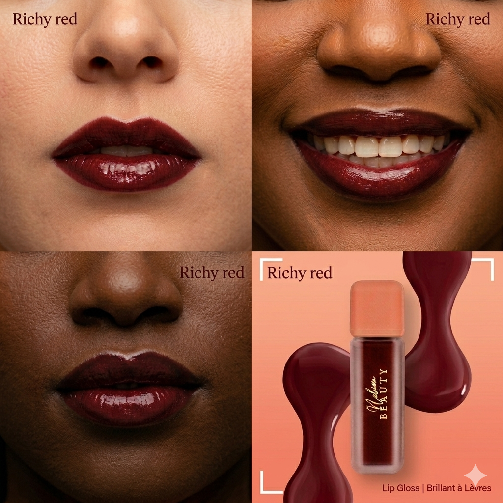 NUBIAN BEAUTY Gloss à lèvres hydratant