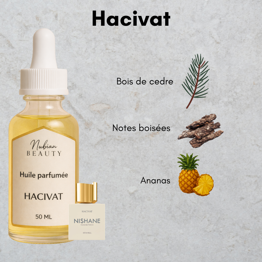 NUBIAN BEAUTY Huile de parfum HACIVAT