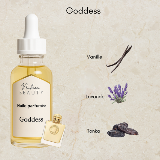 NUBIAN BEAUTY Huile de parfum GODDESS