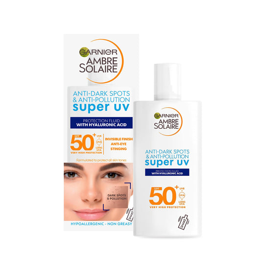 GARNIER Fluide solaire anti-tâches SPF 50 Super UV