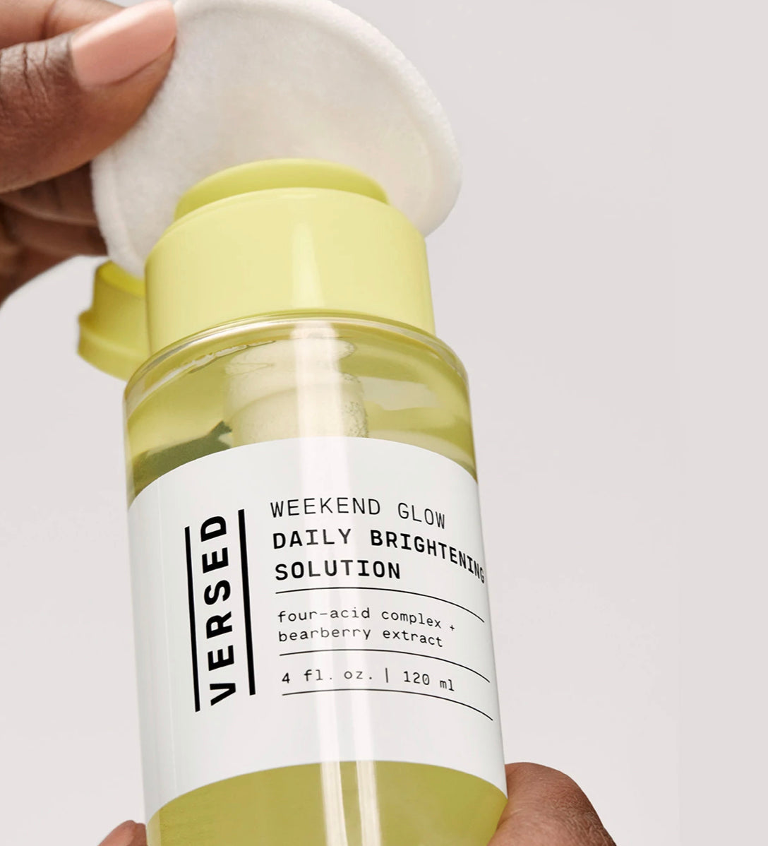 VERSED Tonique éclat exfoliant Week end Glow