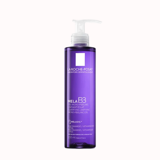 LA ROCHE POSAY Gel nettoyant Micro-peeling anti-tâches Mela B3