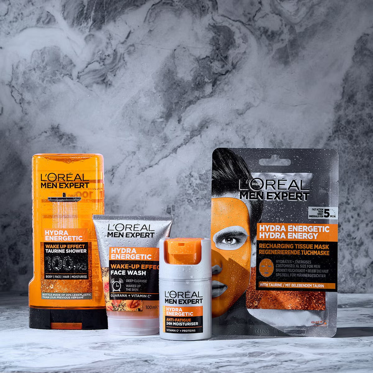 L'OREAL Pack soins Hommes Fully charged + Trousse