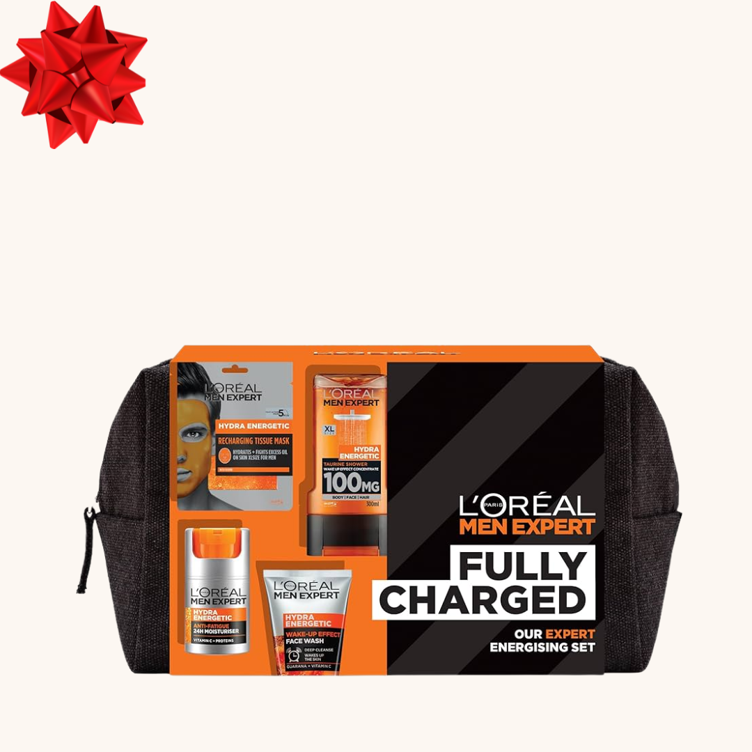 L'OREAL Pack soins Hommes Fully charged + Trousse