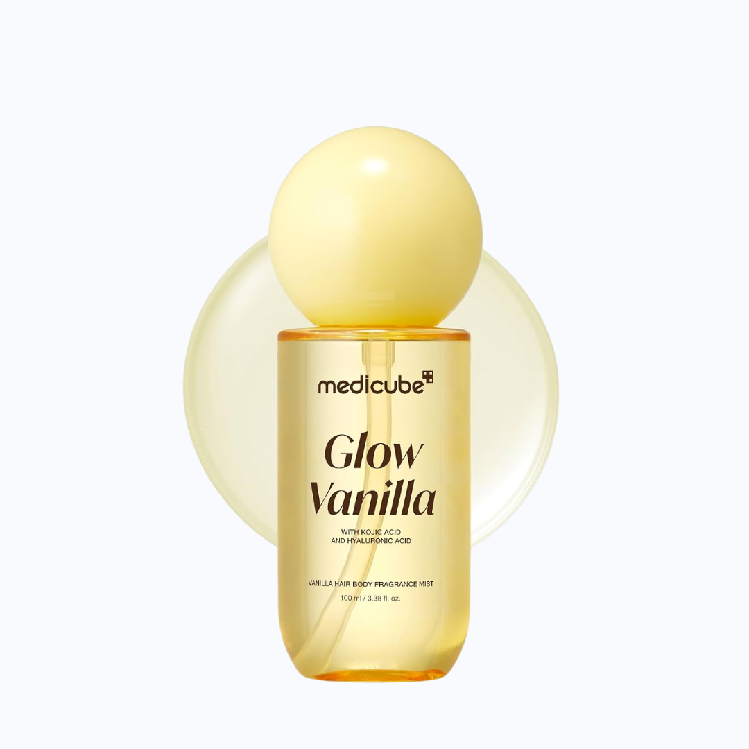MEDICUBE Glow Vanilla Brume parfumante et hydratante pour Corps & Cheveux