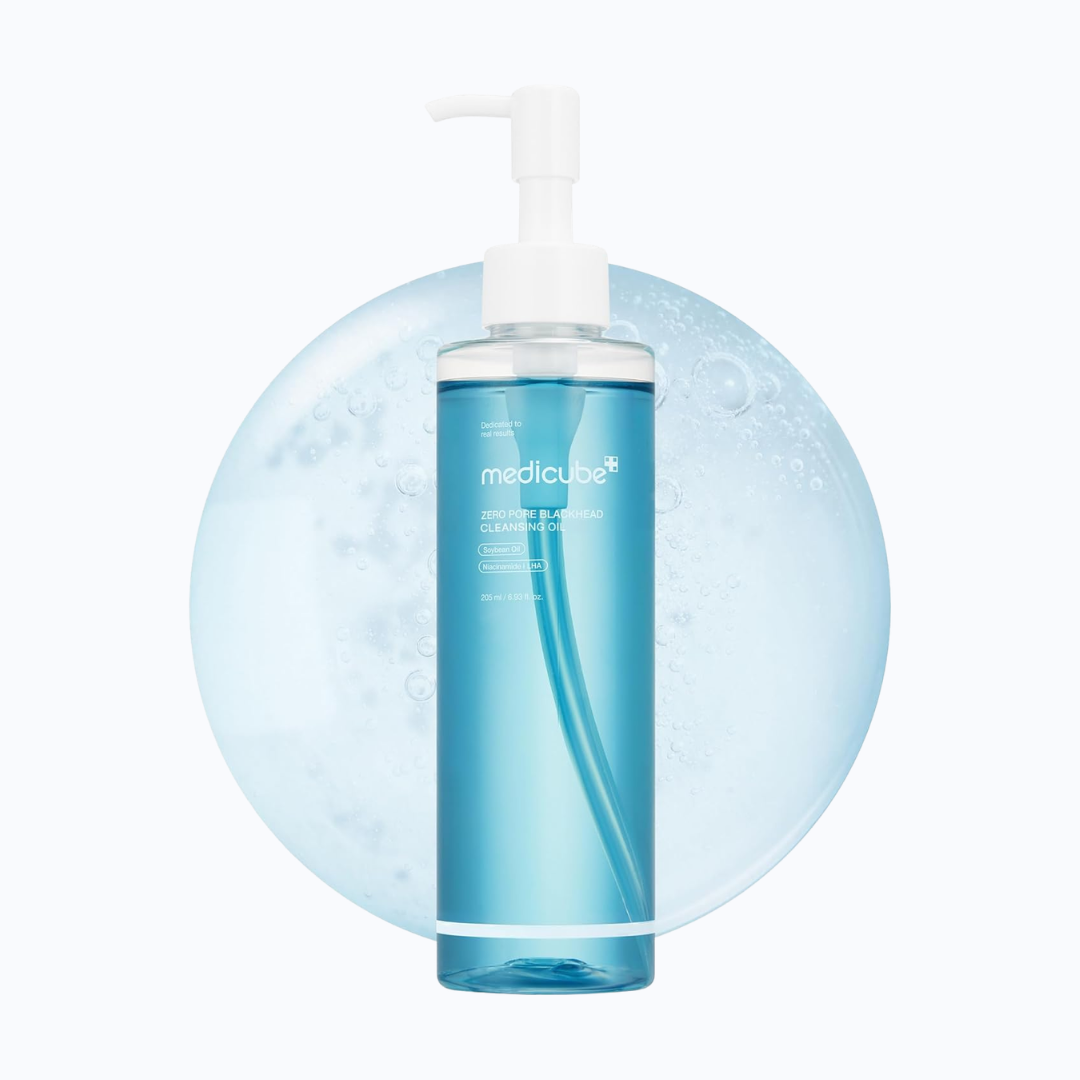 MEDICUBE Huile démaquillante Zero Pore Blackhead Cleansing Oil