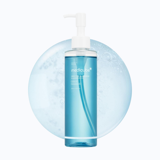 MEDICUBE Huile démaquillante Zero Pore Blackhead Cleansing Oil