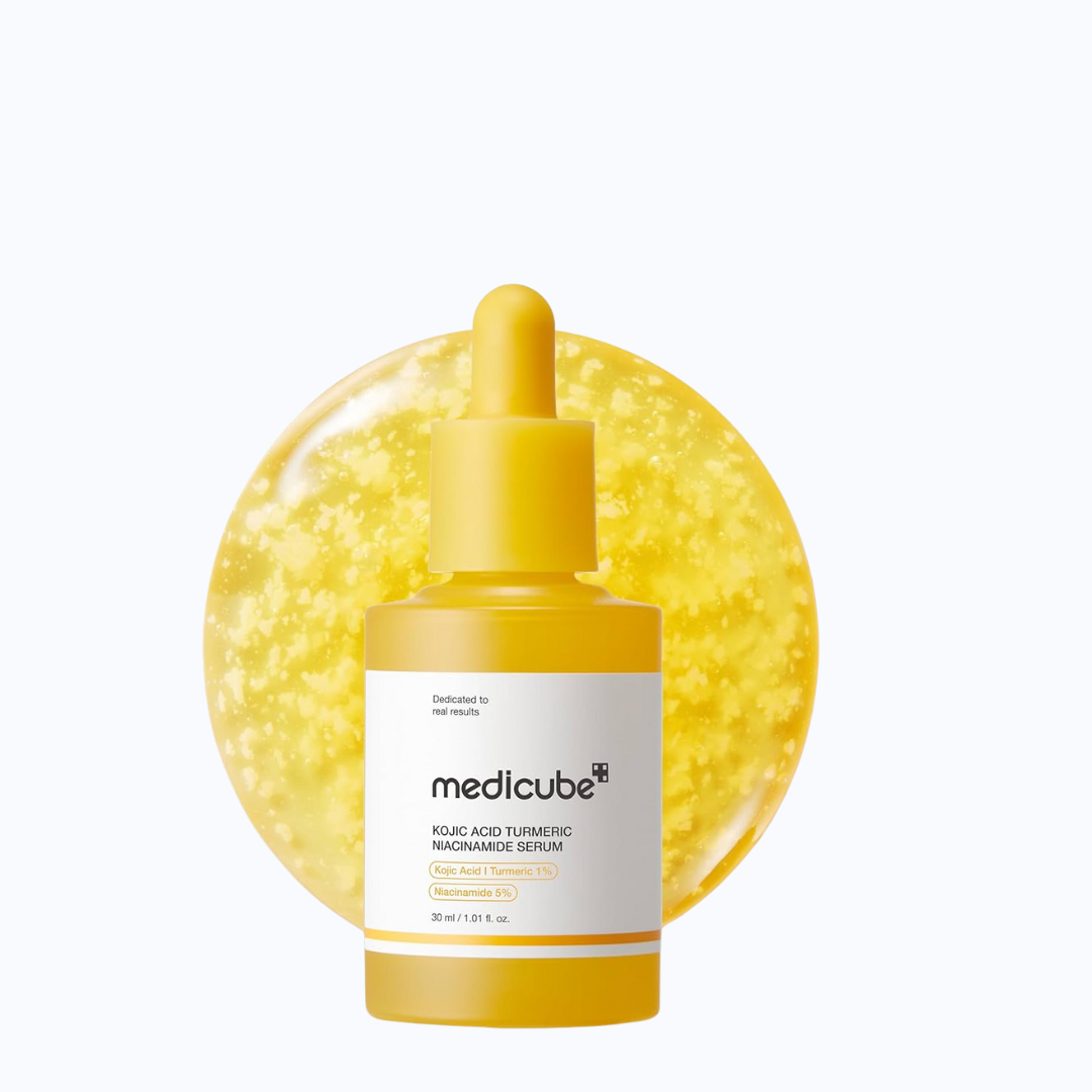 MEDICUBE Sérum éclaircissant Kojic Acid + Tumeric