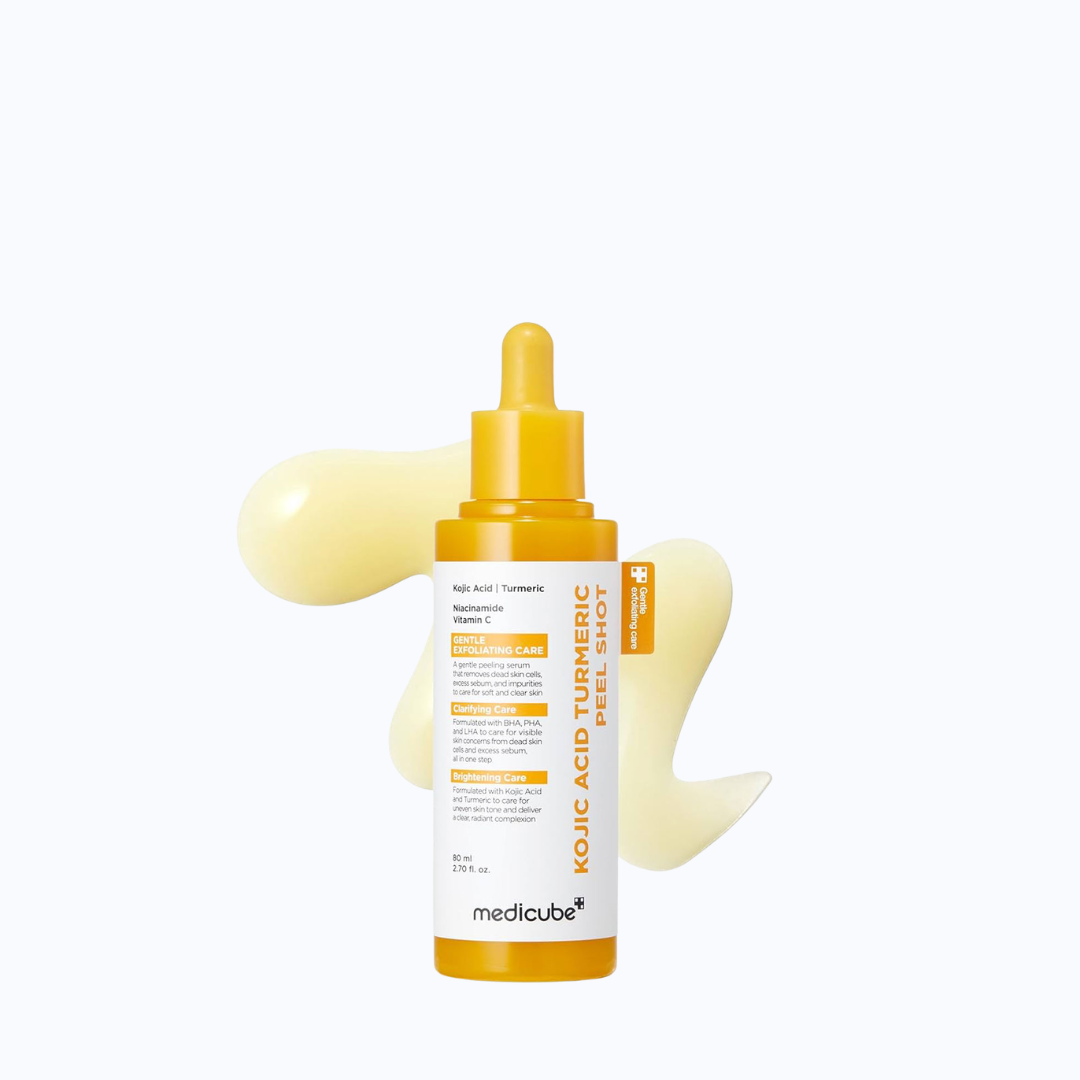 MEDICUBE Turmeric Peel Shot Soin Peeling éclaircissant au Curcuma et Acide Kojique