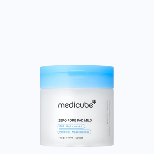 MEDICUBE Disques exfoliants anti pores dilatés Zero Pores Pad MILD -  peaux sensibles
