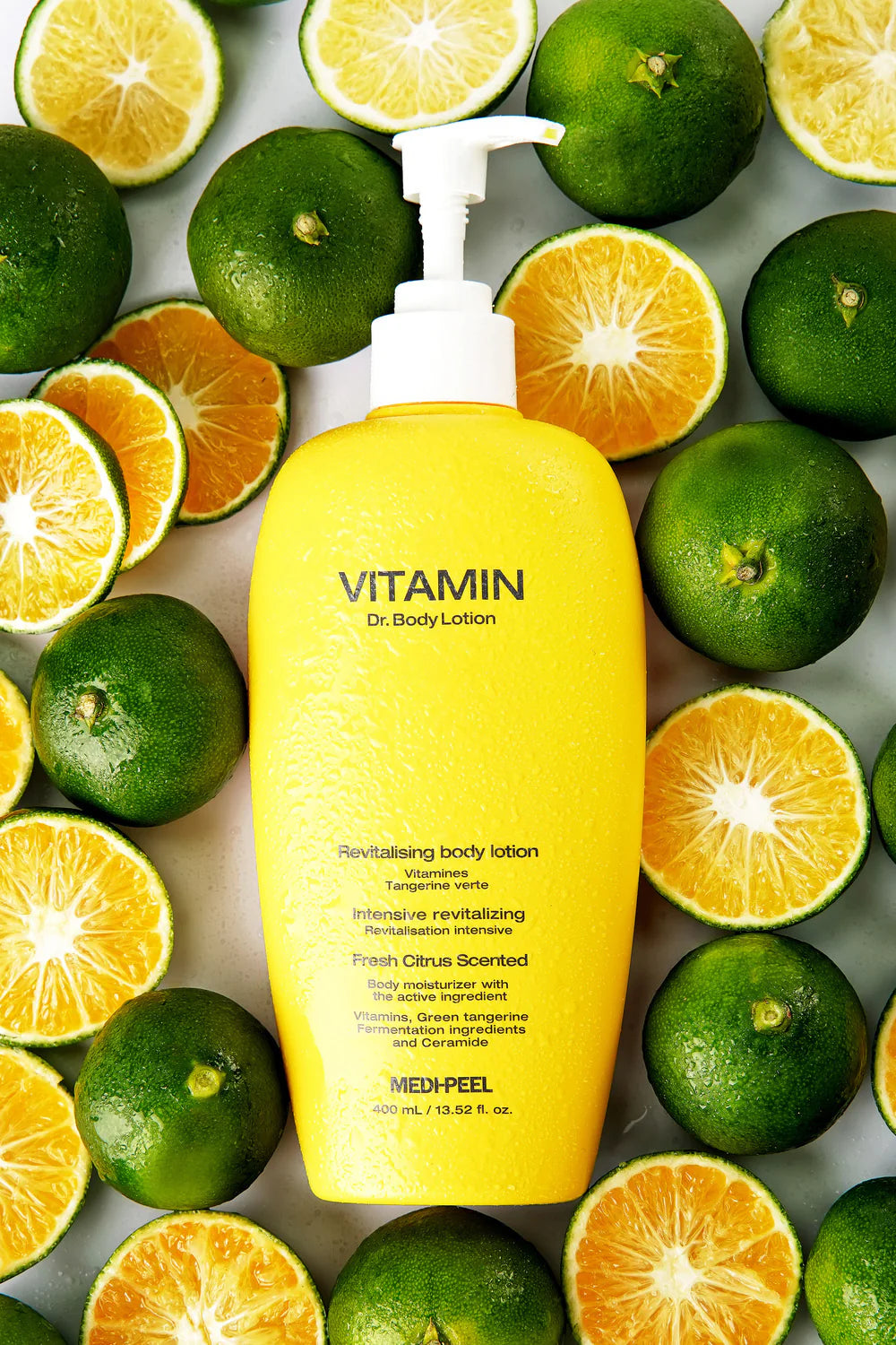 MEDIPEEL Lait de corps peau lumineuse à la Mandarine Verte