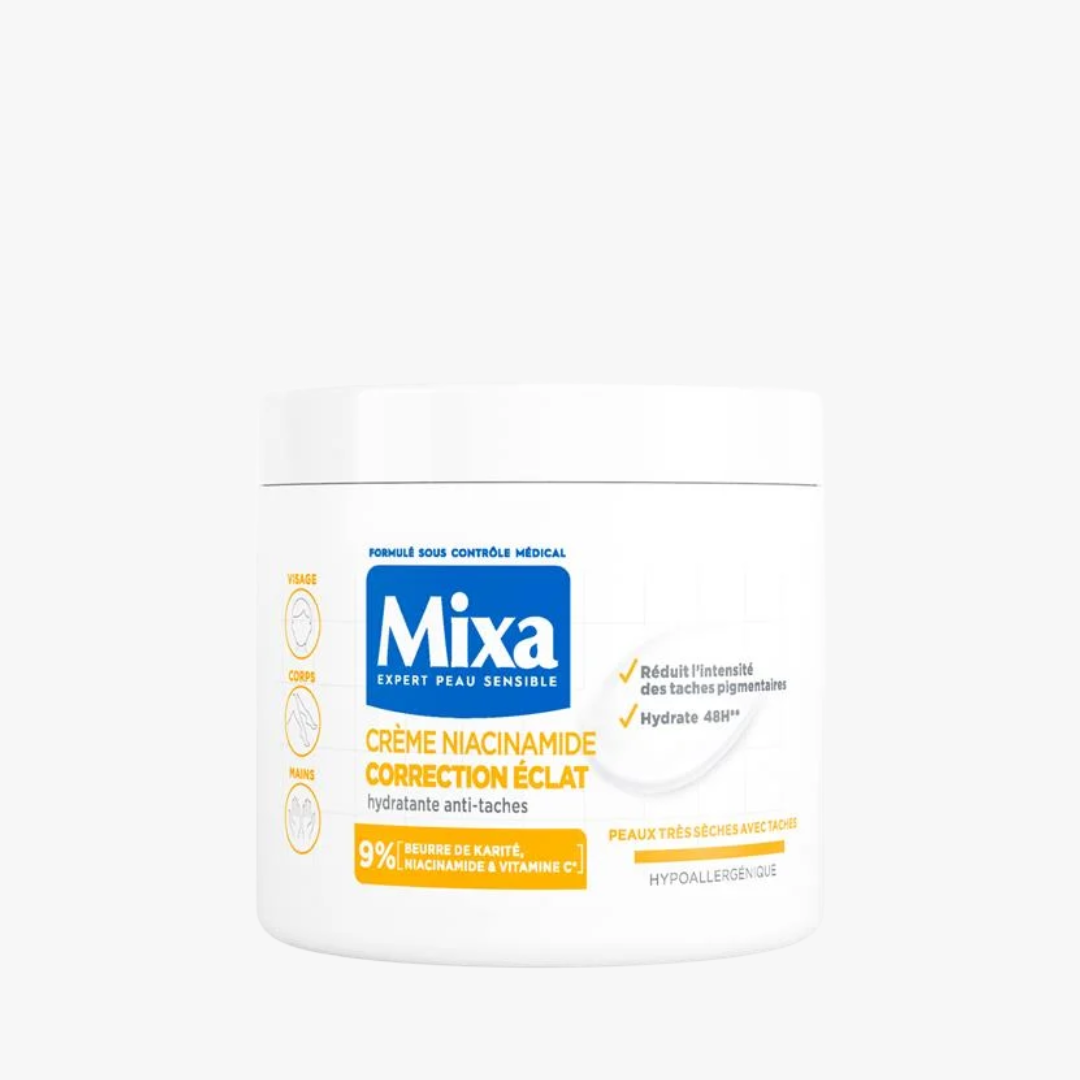 MIXA Crème corporelle Correction Eclat Niacinamide