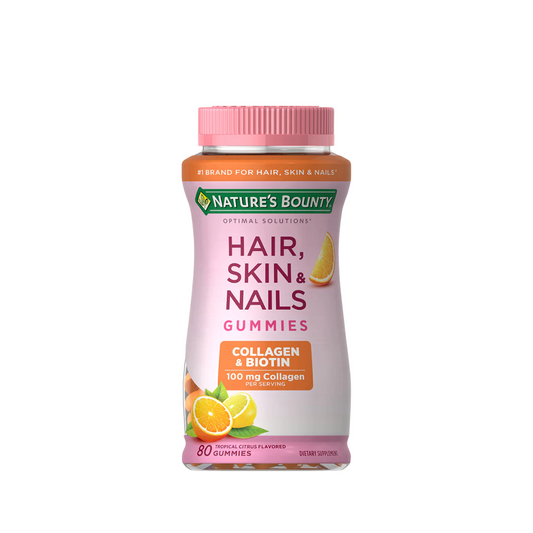 NATURE'S BOUNTY Gummies Hair, Skin & Nails au Collagène et Biotine