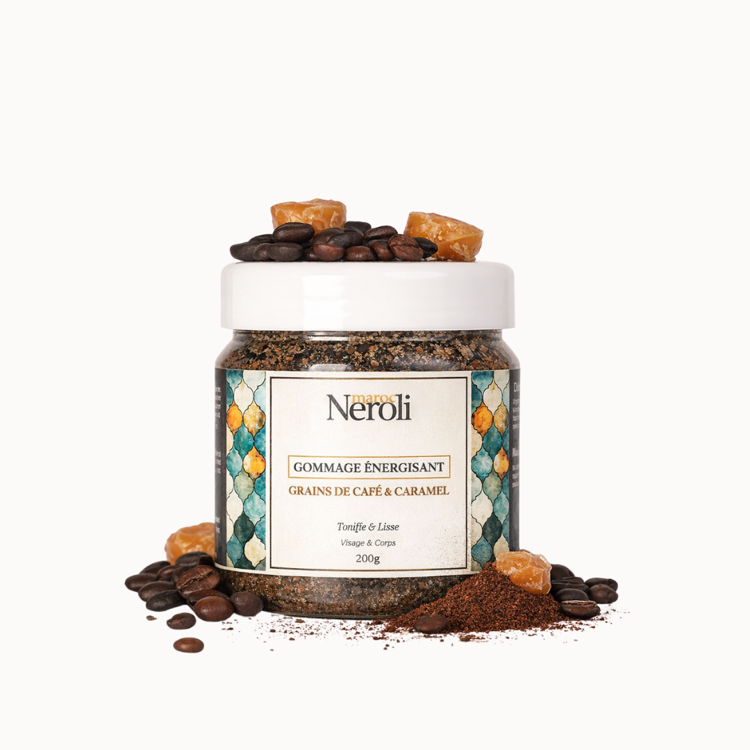 NEROLI MAROC Gommage exfoliant au Café Caramel
