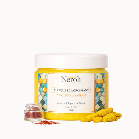NEROLI MAROC Masque eclaircissant Curcuma Safran