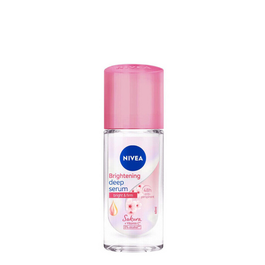 NIVEA Déodorant sérum éclaircissant aisselles Brightening Deep Sakura