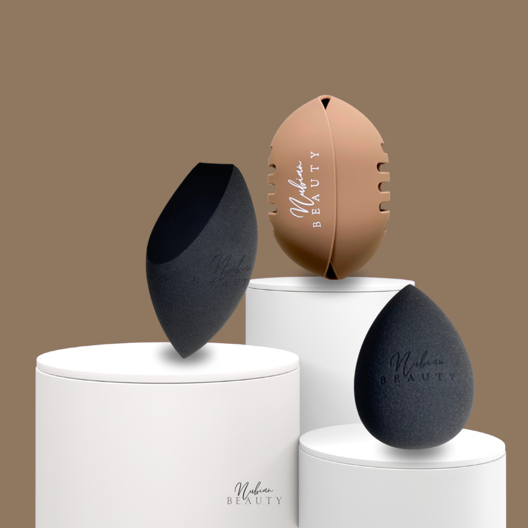 NUBIAN BEAUTY Pack Duo Eponge Blender + Coque