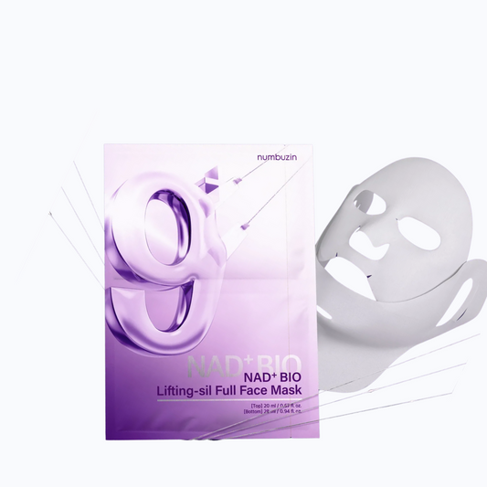 NUMBUZIN Masque en tissu hydratant liftant NAD BIO Collagen No 9 Full face