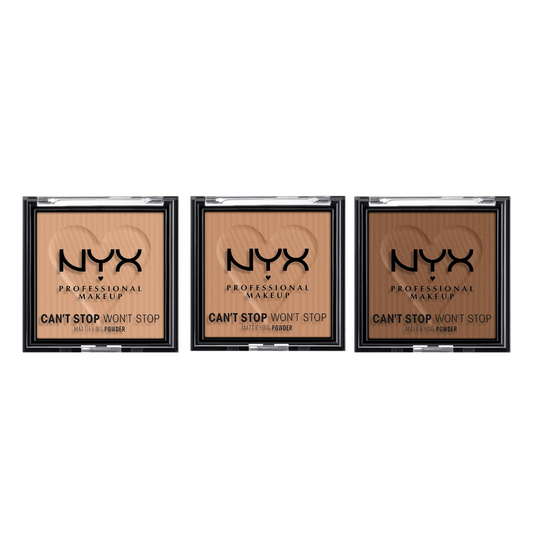 NYX Poudre matifiante couvrante Can't Stop Won't Stop