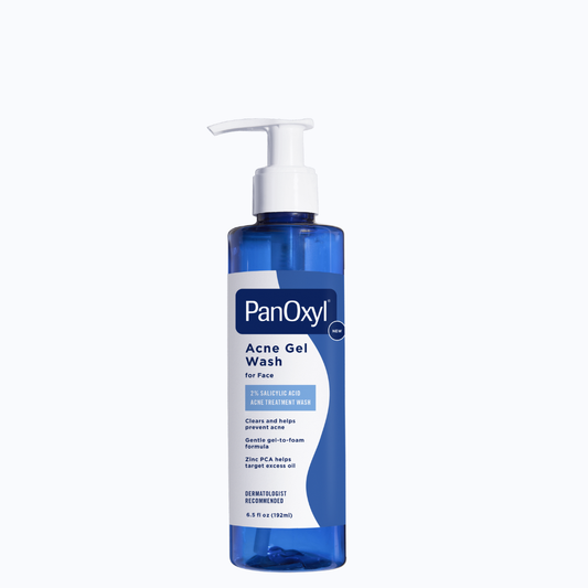 PANOXYL Gel nettoyant doux anti-acné 2% acide salicylique + Zinc