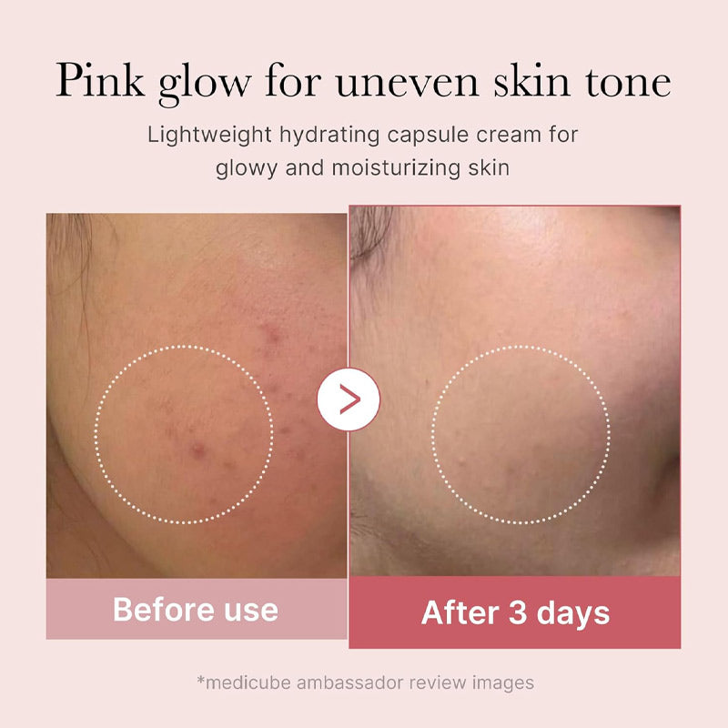 MEDICUBE Crème raffermissante PDRN Pink Collagen Capsule