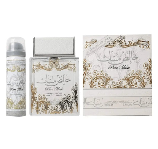 LATTAFA Eau de parfum Pure Musk + Spray de corps