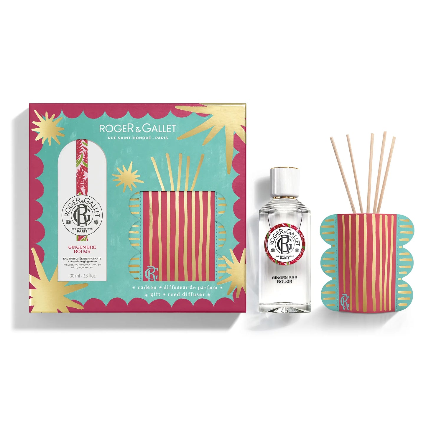 ROGER & GALLET Coffret Gingembre rouge