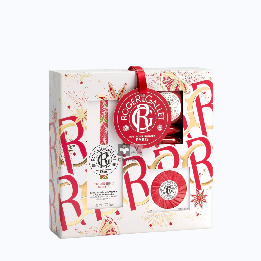 ROGER & GALLET Coffret Gingembre rouge