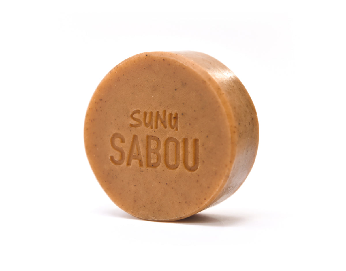 SUNU SABOU Savon unifiant Curcuma, Miel + Tamarin