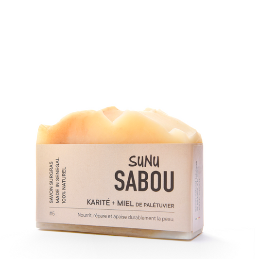 SUNU SABOU Savon Karité + Miel