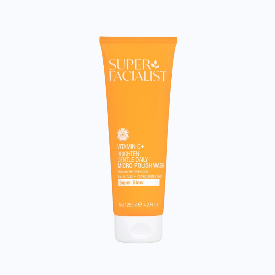 SUPER FACIALIST Nettoyant exfoliant à la vitamine C Micro Polish