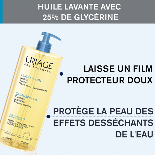 URIAGE Huile lavante nourrissante - Visage & Corps