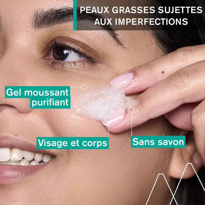 URIAGE Gel nettoyant anti-imperections Hyseac Visage & Corps