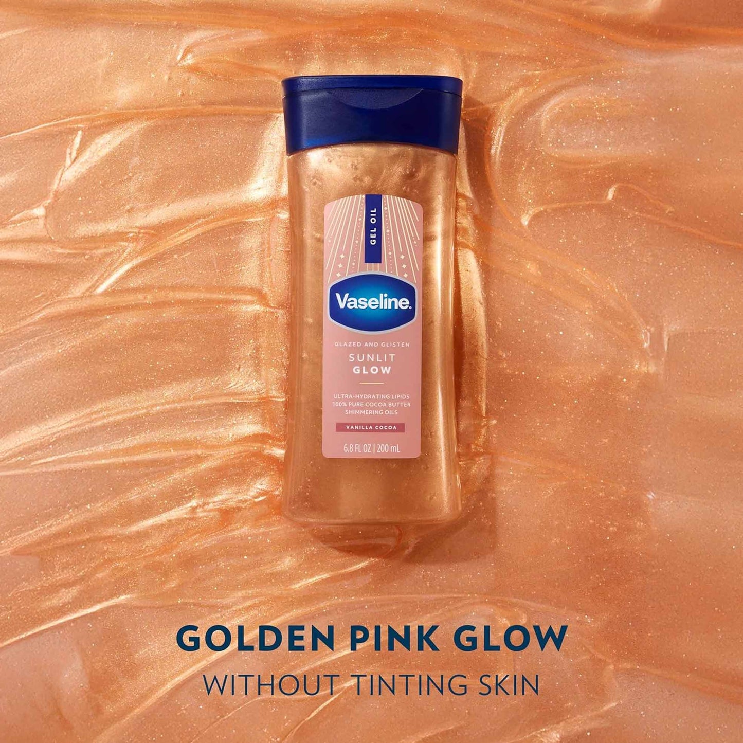 VASELINE Huile corporelle scintillante Sunlit Glow