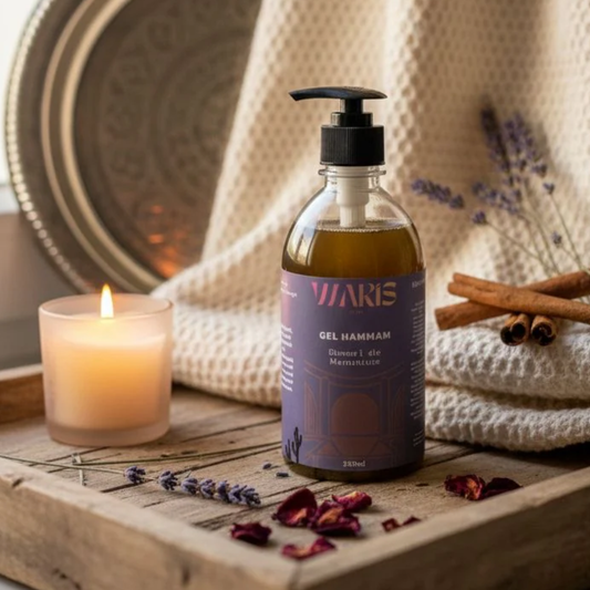 WARIS SKIN Gel douche exfoliant Rituel du Hammam