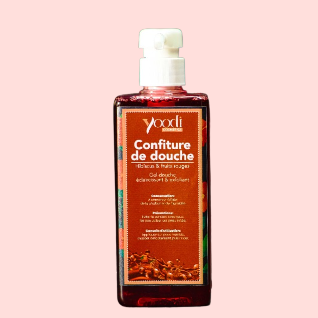 YOODI SKIN Gelée Confiture de Douche Hibiscus & Fruit rouges