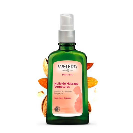 WELEDA Huile de massage vergetures