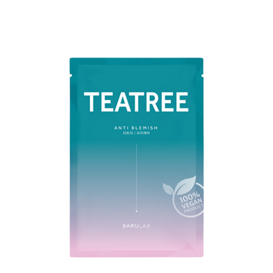 BARULAB Masque en tissu clarifiant au tea tree