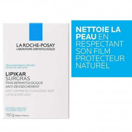 LA ROCHE-POSAY Savon en pain surgras Lipikar