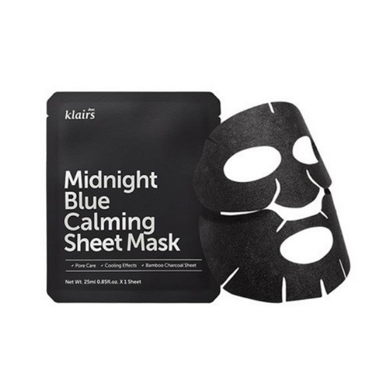 Masque en tissu apaisant Midnight blue calming