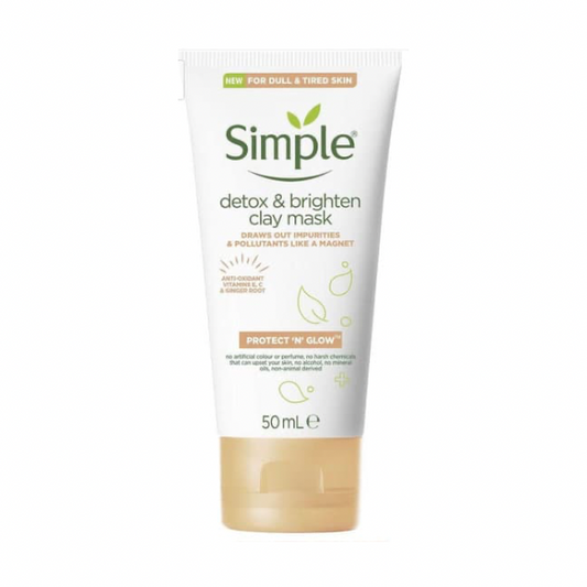 SIMPLE Masque illuminant detoxifiant Protect’n Glow