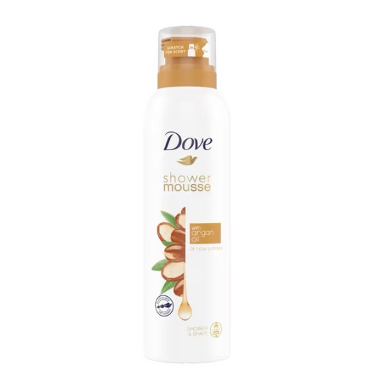 DOVE Mousse de douche Argan Oil