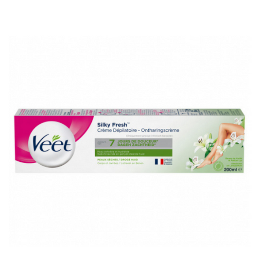 VEET Crème dépilatoire corps& jambe pour peaux sèches