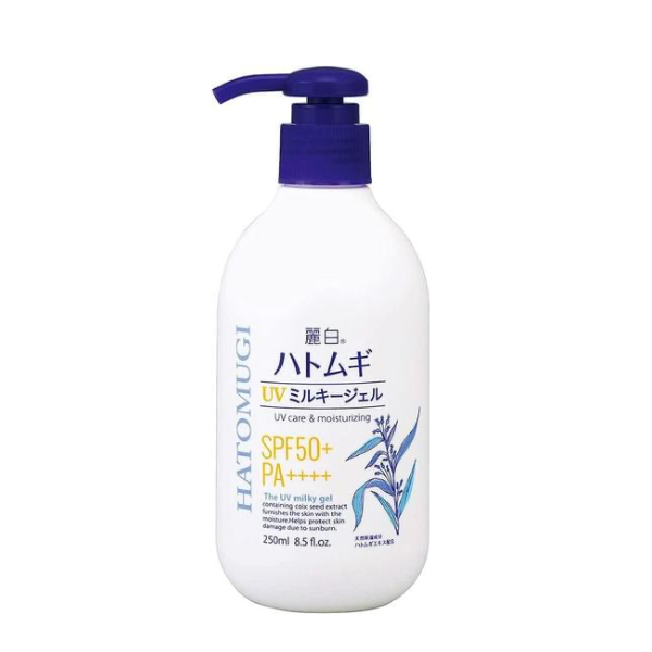 HATOMUGI Lait hydratant SPF50+ PA++++