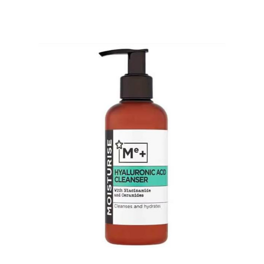 Me+ Nettoyant hydratant à l’acide hyaluronique, niacinamide et céramides