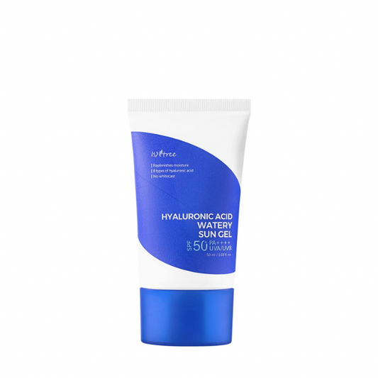 ISNTREE Gel créme solaire SPF 50 à l'acide hyaluronique Watery sun gel