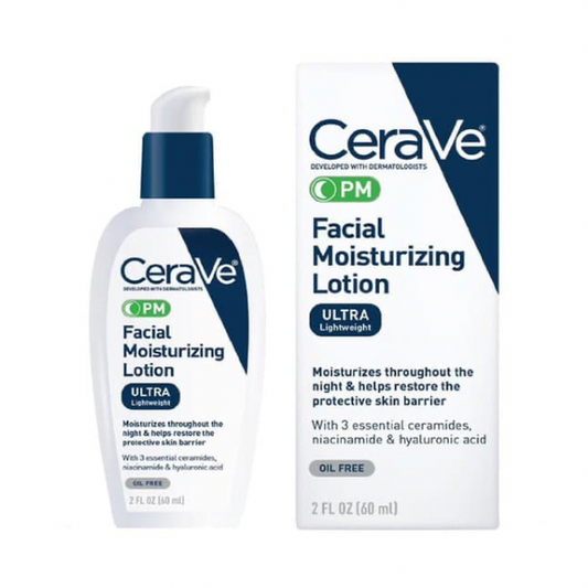 CERAVE Crème de nuit hydratante au Niacinamide, Acide Hyaluronique & Ceramides